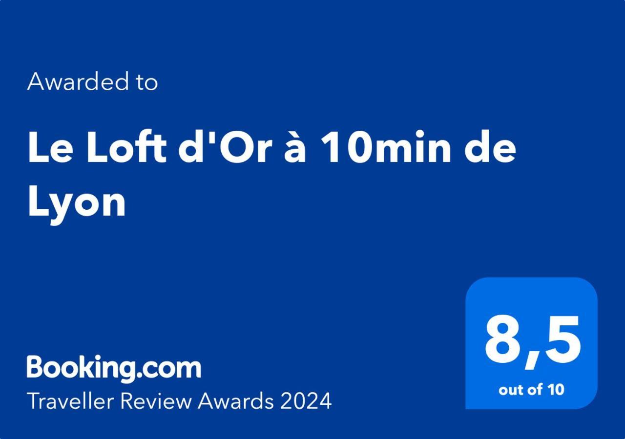 Le Loft D'Or A 10Min De Lyon Apartman Champagne-au-Mont-d'Or Kültér fotó